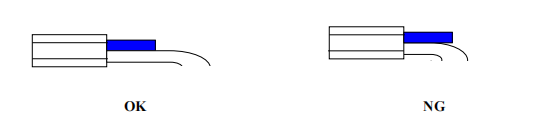 ffc软排线水平插入连接器安装图